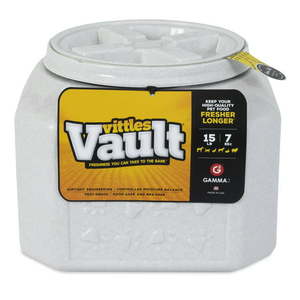 lot 3099 image: Gamma2 Vittles Vault Outback Pet Food Storage Container Grey 15 lb