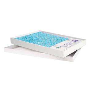 lot 3106 image: 2 PACK PetSafe ScoopFree Replacement Blue Crystal Litter Tray 1-Pack Easy Cleanup with Disposable Tray Includes Leak Protection and Low Tracking Litter