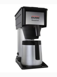 lot 3126 image: BUNN BTX 10 Cup Black Thermal Coffee Maker