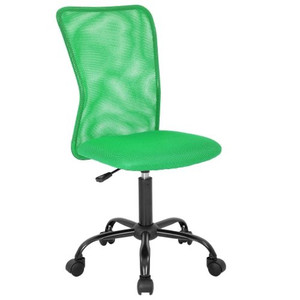 lot 3502 image: Mesh Office Chair Desk Chair Computer Chair with Ergonomic Lumbar Support without Arms Adjustable Swivel Rolling Chair