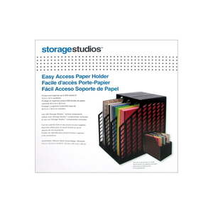 lot 3513 image: Storage Solutions Easy Access Paper Holder Black