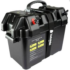 lot 3628 image: Newport Vessels Trolling Motor Smart Power Battery Box