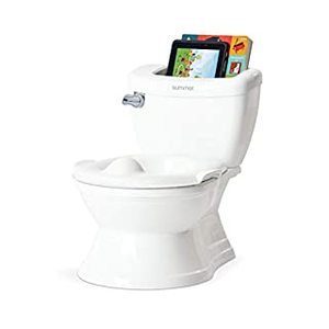 lot 3629 image: Summer Infant My Size Potty, White �� Realistic Potty Training Toilet Looks and Feels Like an Adult Toilet �� Easy to Empty and Clean Original Potty