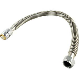lot 4007 image: SharkBite 1 Push-to-Connect x 1 FIP x 24 Corrugated Stainless Steel Connector