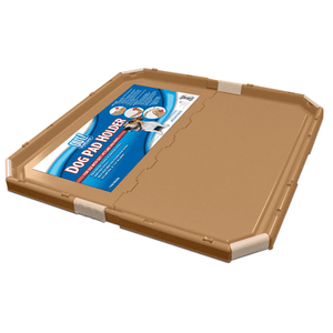 lot 4009 image: OUT PetCare Dog Pad Holder Portable Tray for Pet Training and Pads Fits Pads 21 x 21 Inches or Smaller