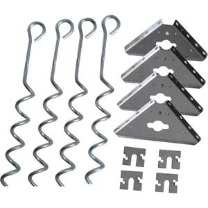 lot 4030 image: Arrow Storage - Steel Earth Anchor Kit