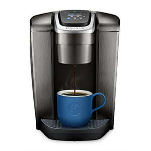 lot 4064 image: Keurig K-Elite Single Serve K-Cup Pod Coffee Maker with Strong Temperature Control Iced Coffee Capability 12oz Brew Size Programmable Brushed Slate