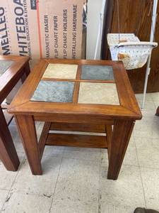 lot 7003 image: tile top side table