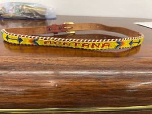 lot 7038 image: beaded belt