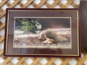 lot 8002 image: dog picture with COA