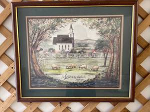 lot 8008 image: lord is my shepherd picture
