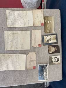 lot 44664 image: lot of pictures & letters back to 1901