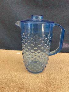 lot 44698 image: blue pitcher