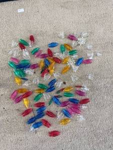 lot 44707 image: vintage Christmas light covers
