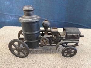 lot 44722 image: vintage cast iron steam engine