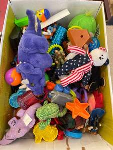lot 44743 image: box full of toys