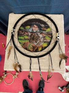 lot 44745 image: huge dream catcher