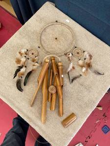 lot 44746 image: dream catcher wind chime
