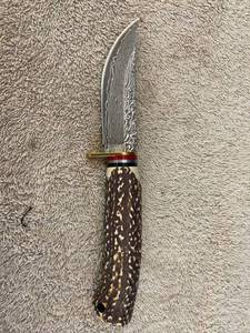 lot 44784 image: antler handle knife