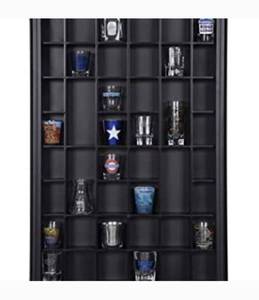 lot 16 image: Gallery Solutions #16FW1057 Glass Display Case, 17 x 32, Black