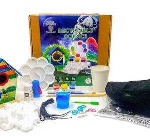 lot 43 image: Dusun Artisans Recyclable Science Experiments Kit, Discovery Play for Boys & Girls Age 6