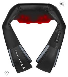 lot 117 image: UBALANCE Shiatsu Neck and Back Massager with Portable Electric Heat, Deep Tissue Massage Pillow, Foot, Body, Relieve Muscle Pain, Suitable for Office Home Use, Gifts for Parents