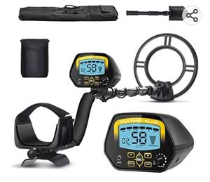 lot 157 image: Sakobs - Highest Accuracy Adjustable Waterproof Metal Detector with LCD Screen