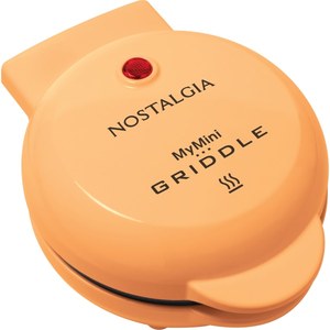 lot 162 image: Nostalgia MGD5OR MyMini Personal Electric Griddle
