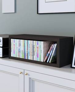 lot 166 image: Way Basics Stackable Cd Storage Rack