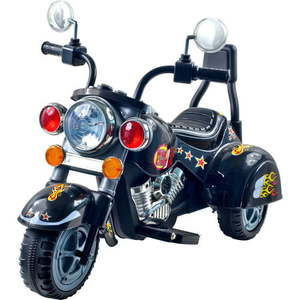 lot 210 image: Lil Rider 3 Wheel Trike Road Warrior Motorcycle - Black Chopper 2 - 5 Years Toddler