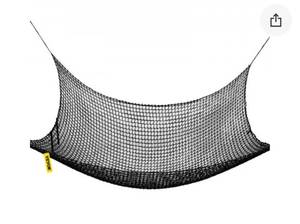 lot 212 image: VEVOR Climbing Cargo Net Playground Climbing Cargo Net 10.5 x 10.5 ft Black