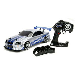 lot 235 image: Jada Toys - Fast & Furious 110 RC 2002 Nissan Skyline GT-R