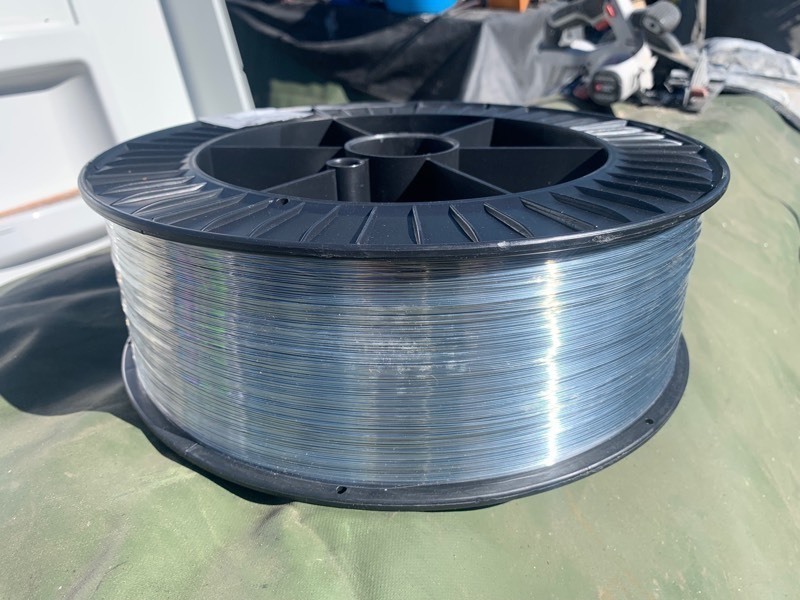 lot 132 image: 24 Gauge 35lbs Spool of Wire
