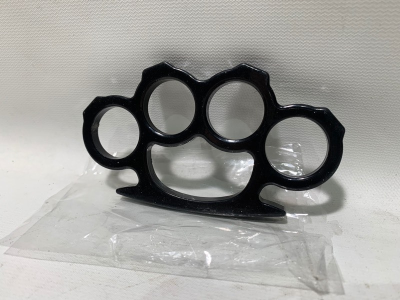 lot 255 image: New Pair of Black-Out 5 Brass Knuckles