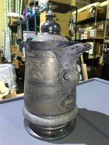 lot 43 image: Classic Vintage English Pewter Piece Lot 1