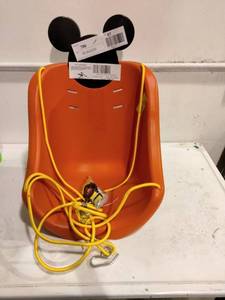 lot 39055 image: Mickey Mouse 2-in-1 Outdoor Kids Swing