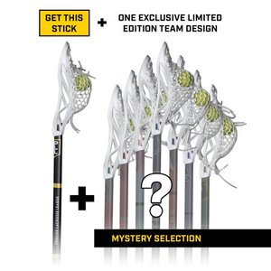 lot 39088 image: Wolf Athletics 2pc PLL Lacrosse Mini Set - Mystery Design