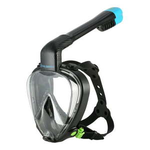 lot 39091 image: U.S. Divers Dryview Full-Face Snorkeling Mask Black LLX