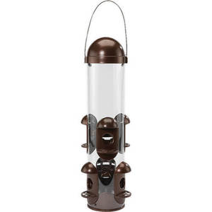 lot 39092 image: Pennington Squirrel-Resistant Wild Bird Seed Tube Feeder 3 lb. Capacity