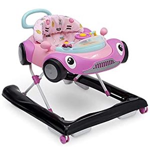 lot 25822 image: Delta Children First Race 2-in-1 Walker, Pink (B07QC8CF6H)