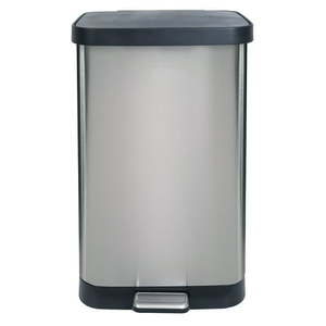 lot 25838 image: GLAD Extra Capacity Stainless Steel Step Kitchen Garbage Can Clorox Odor Protection Fits Kitchen Pro 20 gal Waste Bags