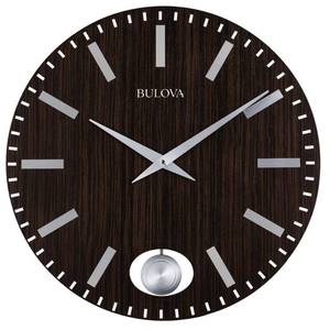 lot 1540 image: Bulova Manhattan Wall Clock