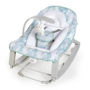 lot 1551 image: Ingenuity Keep Cozy 3-in-1 Grow with Me Vibrating Baby Bouncer Seat & Infant to Toddler Rocker