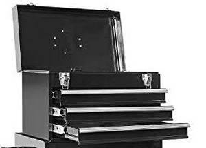 lot 1557 image: Torin Detachable 3-Drawer Tool Chest for Garage Workshop
