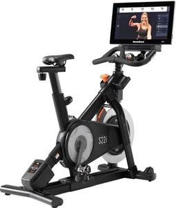 lot 1588 image: NordicTrack Commercial S22i Studio Cycle with Upgraded 22in HD Touchscreen &amp 30-Day iFIT Family Membership - Black
