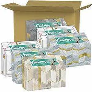 lot 1532 image: Kleenex Expressions Hand Towel Boxes (6 COUNT)