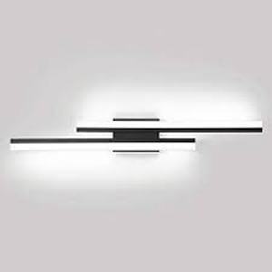 lot 1556 image: Presde Modern Linear 2-Light Vanity Light
