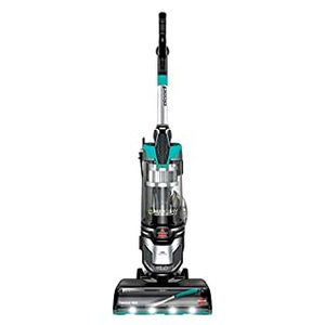 lot 1689 image: BISSELL - MultiClean Allergen Lift-Off Pet Vacuum - Black with Electric Blue Accents - Retail $236.89