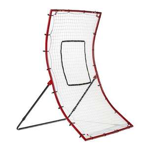 lot 1737 image: Franklin Sports - Pitch Back Baseball Rebounder - 68 x 48 Inch - BlackRed