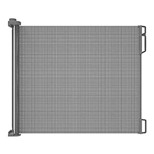 lot 1747 image: Perma Child Safety IndoorOutdoor Retractable Baby Gate 33 Tall, Extends to 71 Wide, Gray (B06WD8TVR8)